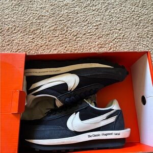 Sacai x Fragment Design x Nike LDV Waffle 'Blue Void' Size 10.5